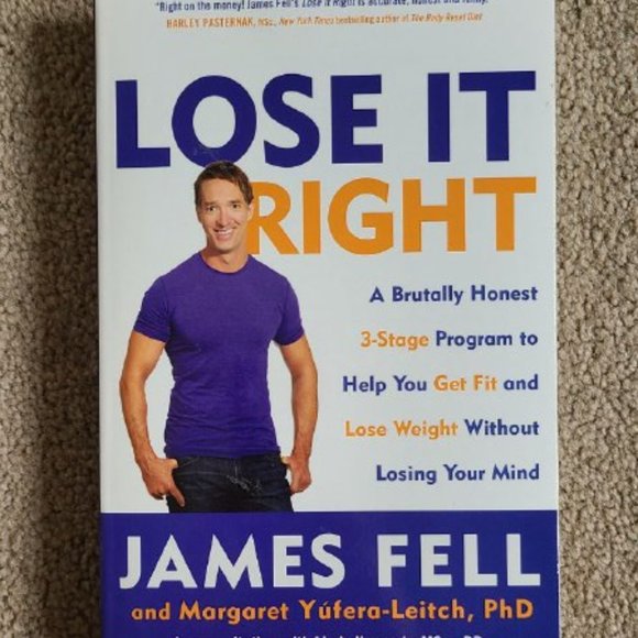 4/$20‎ Lose It Right by James Fell & Margaret Yufera-Leitch - Paperback - Picture 1 of 5